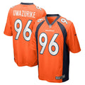 Eyioma Uwazurike Denver Broncos Nike Game   Jersey - Orange
