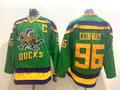 Men's Anaheim Ducks Charlie Conway #96 Green Breakaway Player Jersey1