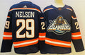 Men's New York Islanders Brock Nelson #29 Blue Game Jersey1