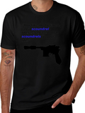 Scoundrel Tee - Movie Quote Graphic Novelty T-Shirt