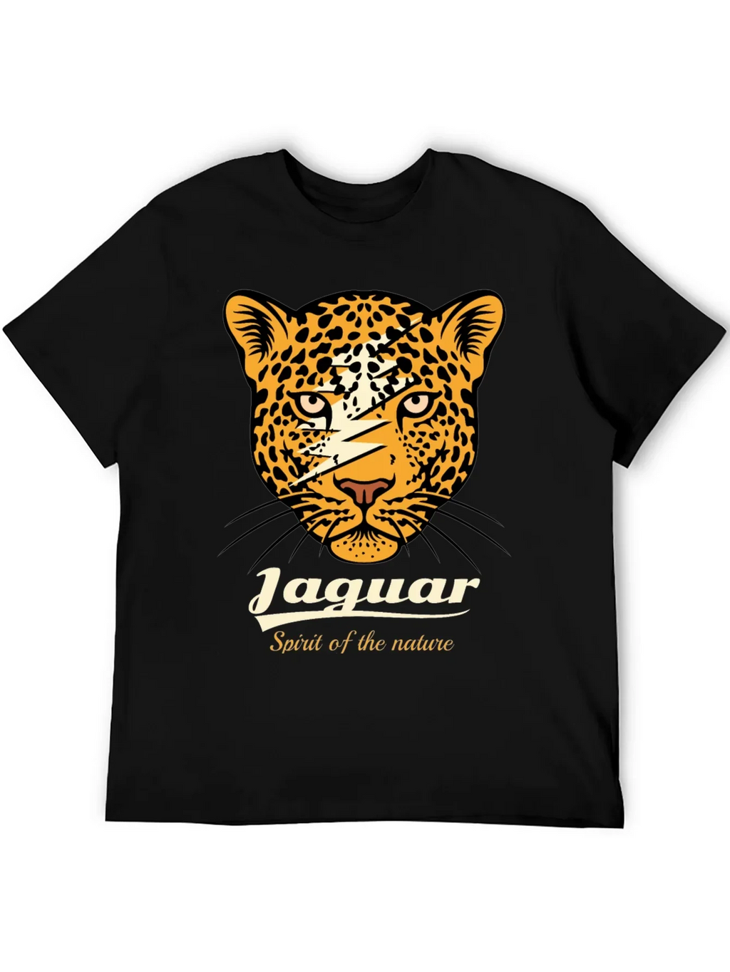 Jaguar Spirit Graphic Tee - Black