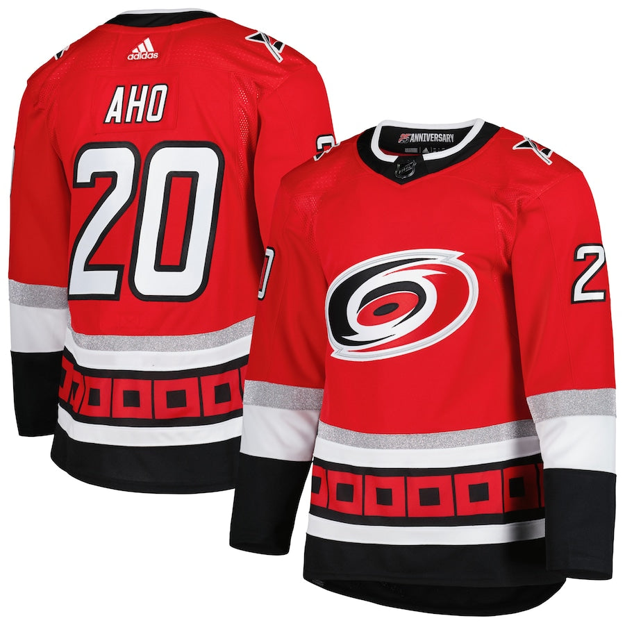 Sebastian Aho Carolina Hurricanes   Alternate Primegreen   Jersey - Red