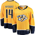 Gustav Nyquist Nashville Predators   Home Breakaway Jersey - Gold
