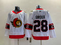 Men's Ottawa Senators Claude Giroux #28 White Player Game Jersey1