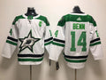 Men's Dallas Stars Jamie Benn #14 White Breakaway Player Jersey1
