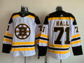 Men's Boston Bruins Taylor Hall #71 White Replica Player Jersey1
