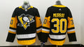 Men's Pittsburgh Penguins Matt Murray #30 Black Player Game Jersey1