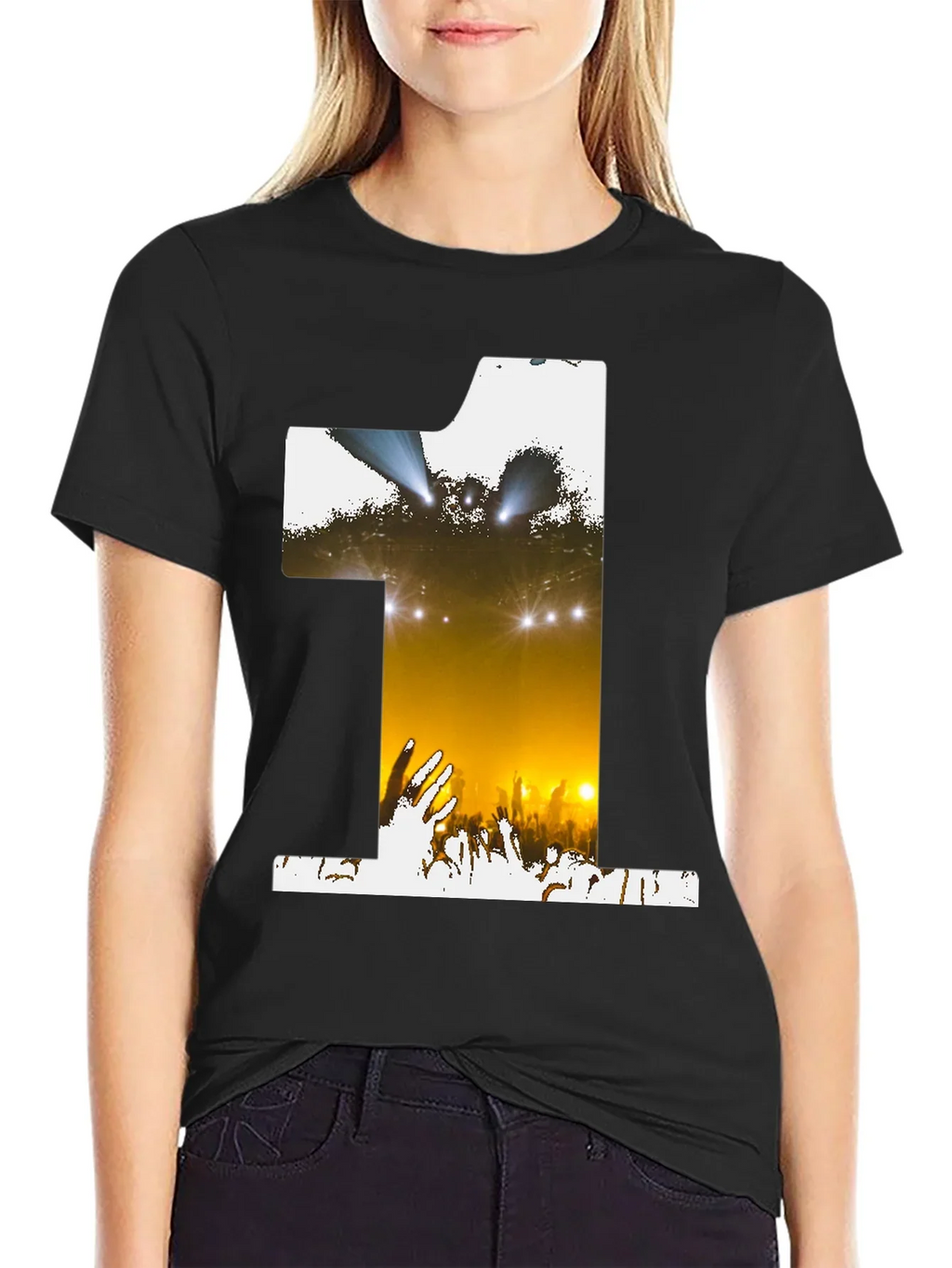 Concert Number One Black T-Shirt