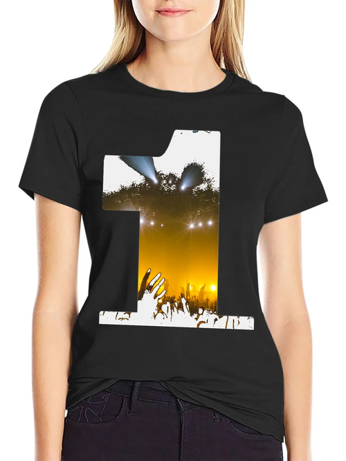Concert Number One Black T-Shirt