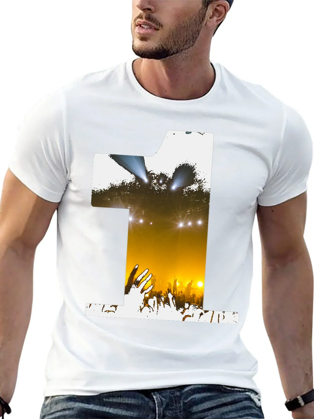 Concert Number One Black T-Shirt