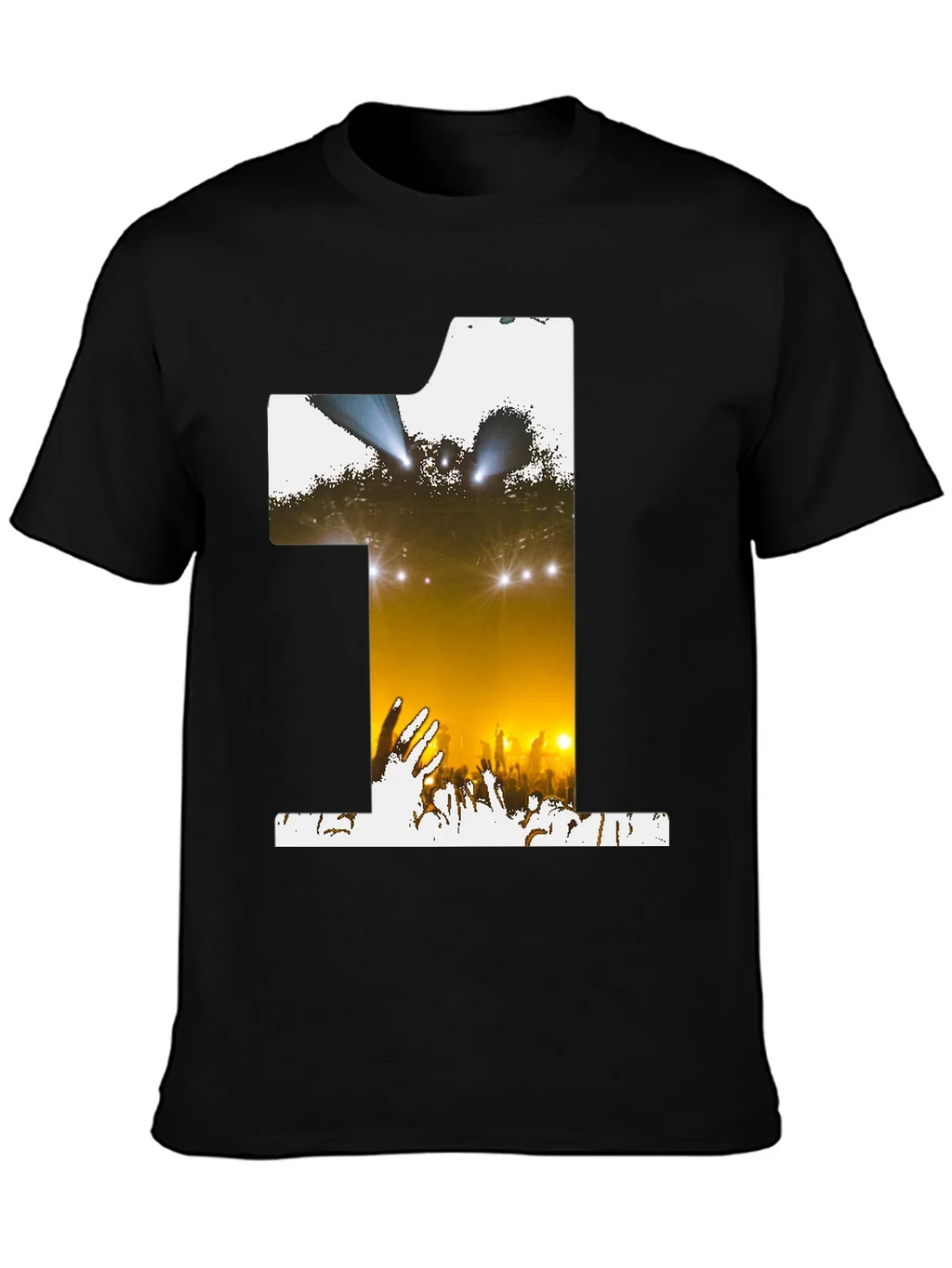 Concert Number One Black T-Shirt
