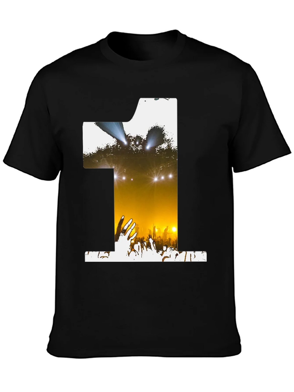 Concert Number One Black T-Shirt