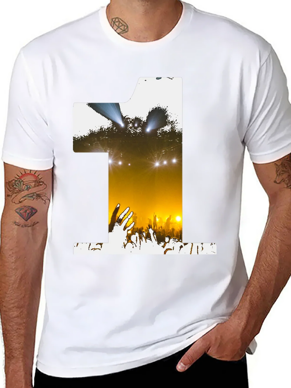 Concert Number One Black T-Shirt