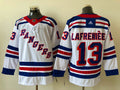 Men's New York Rangers Alexis Lafreniere #13 White Player Game Jersey1