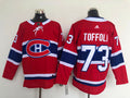 Men's Montreal Canadiens Tyler Toffoli #73 Red Player Game Jersey1