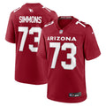 Lachavious Simmons Arizona Cardinals Nike Team Game Jersey -  Cardinal