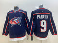 Men's Columbus Blue Jackets Artemi Panarin #9 Navy Home Breakaway Player Jersey1