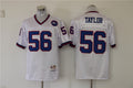 Men's New York Giants Lawrence Taylor Mitchell & Ness White Legacy Replica Jersey1