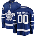 Men's Toronto Maple Leafs Blue Home Breakaway Custom Jersey1