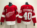 Men's Detroit Red Wings Henrik Zetterberg #40 Red Home Breakaway Jersey1