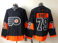 Men's Philadelphia Flyers Carter Hart #79 Black Replica Player Jersey1