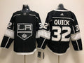 Men's Los Angeles Kings Jonathan Quick #32 Black Home Breakaway Jersey1