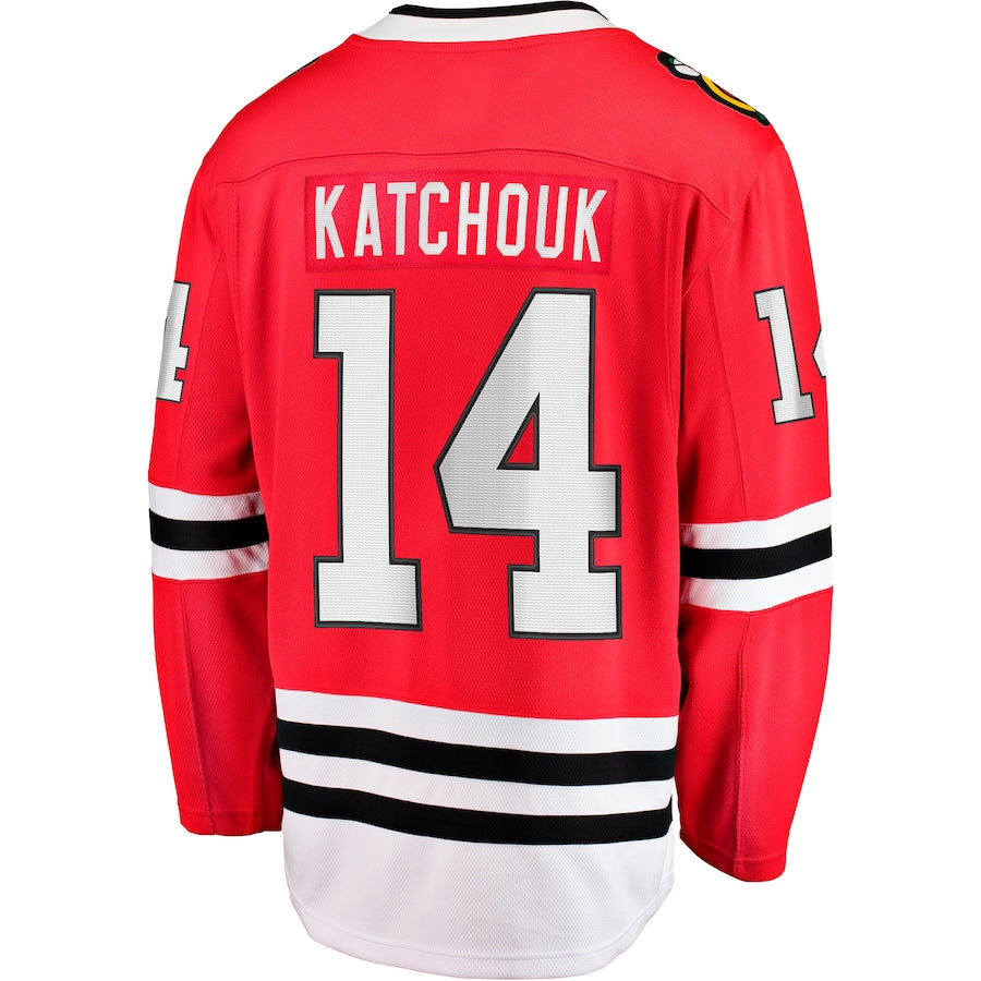 Boris Katchouk Chicago Blackhawks   Home Breakaway Jersey - Red