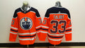 Men's Edmonton Oilers Cam Talbot #33 Orange Breakaway Player Jersey1