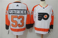 Men's Philadelphia Flyers Shayne Gostisbehere #53 White Player Jersey1