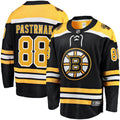 David Pastrnak Boston Bruins   Home Breakaway Jersey - Black