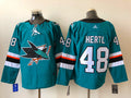Men's San Jose Sharks Tomas Hertl #48 Teal Breakaway Player Jersey1