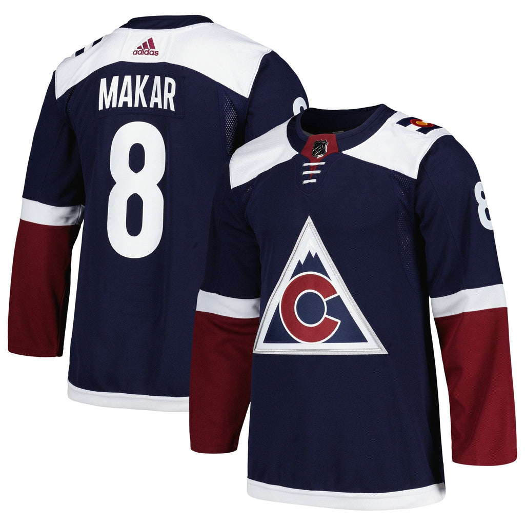 Cale Makar Colorado Avalanche   Alternate Primegreen   Pro  Jersey - Navy