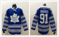 Men's Toronto Maple Leafs John Tavares #91 Blue Breakaway Jersey1