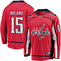 Men's Washington Capitals Sonny Milano #15 Red Home Breakaway Player Jersey1