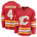 Men's Calgary Flames Rasmus Andersson #4 Red Home Team Breakaway Player Jersey1