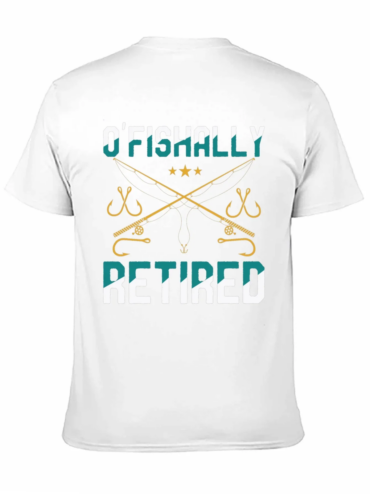 OFishally Retired Fishing T-Shirt