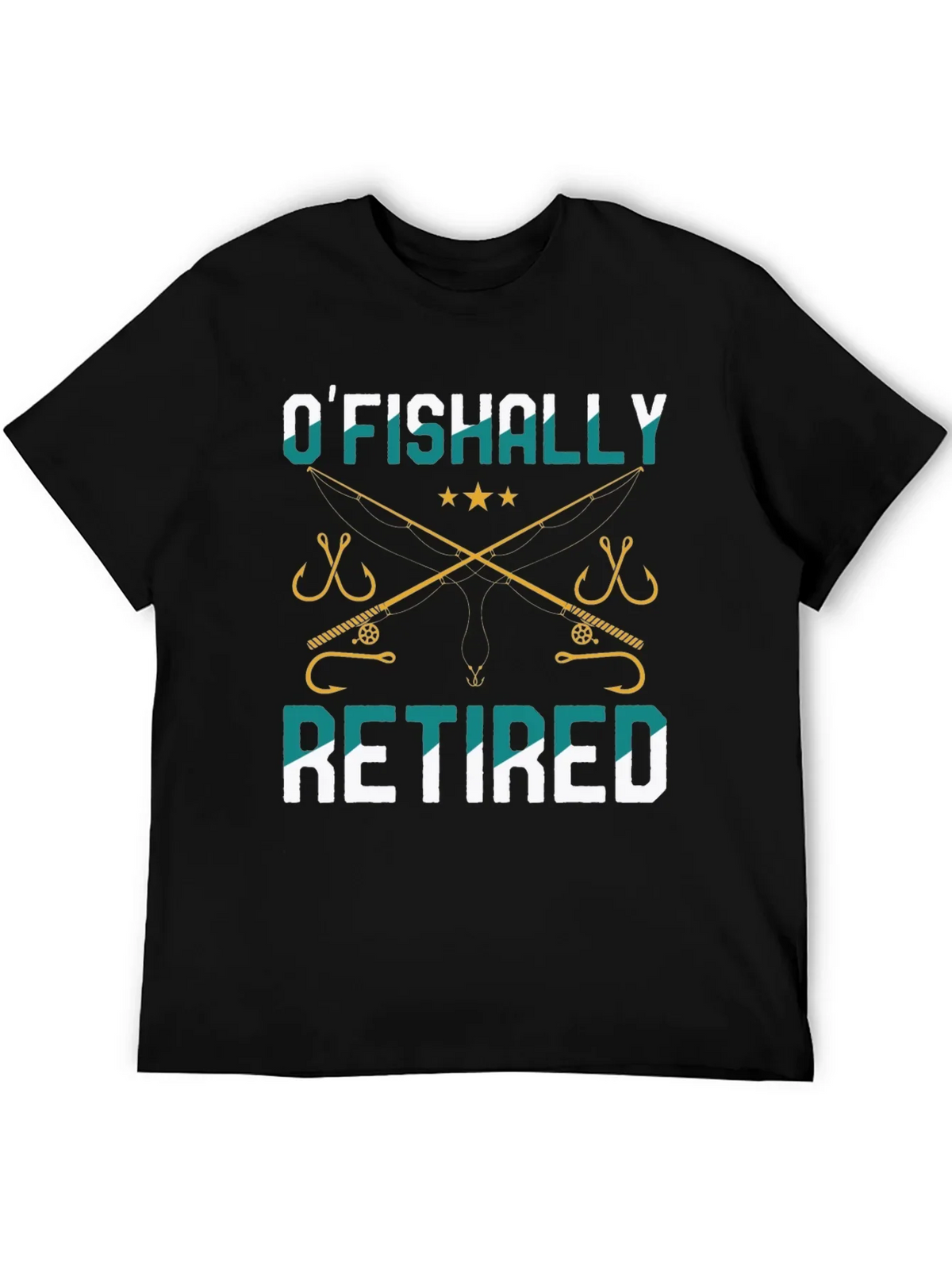 OFishally Retired Fishing T-Shirt