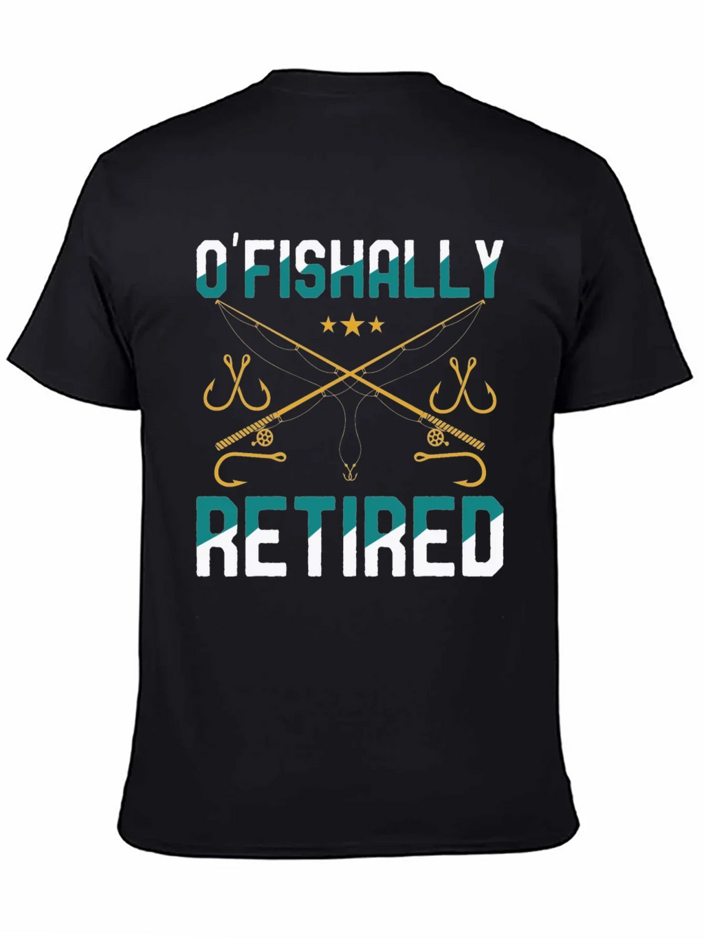 OFishally Retired Fishing T-Shirt
