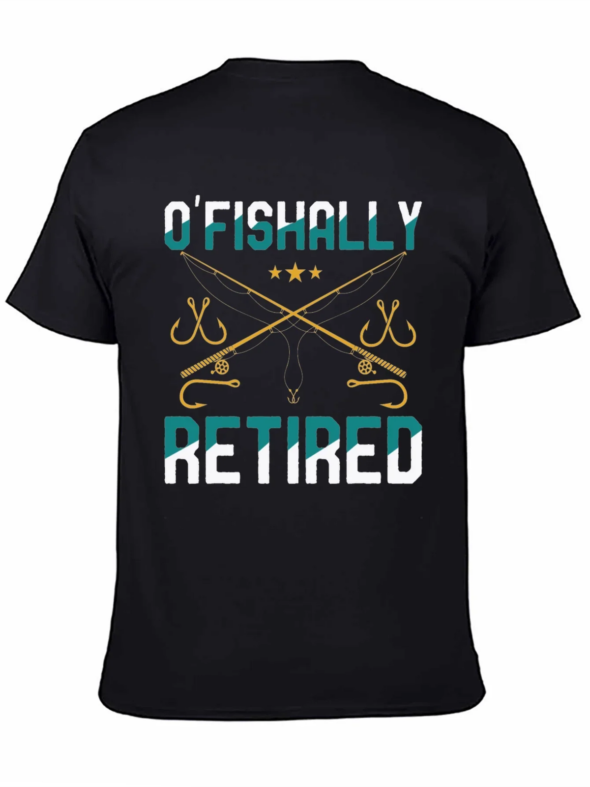 OFishally Retired Fishing T-Shirt