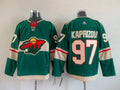 Men's Minnesota Wild Kirill Kaprizov #97 Green Home Breakaway Player Jersey1