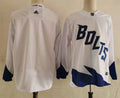 Men's Tampa Bay Lightning White Player Game Blank Jersey1