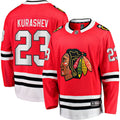 Philipp Kurashev Chicago Blackhawks   Home Breakaway  Jersey - Red