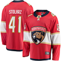 Men's Florida Panthers Anthony Stolarz #41 Red Player Jersey1