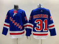 Men's New York Rangers Igor Shesterkin #31 Blue Player Game Jersey1