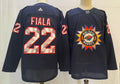 Men's Minnesota Wild Kevin Fiala #22 Black Breakaway Player Jersey1