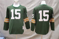 Men's Green Bay Packers Bart Starr Mitchell & Ness Green Legacy Replica Player Jersey1