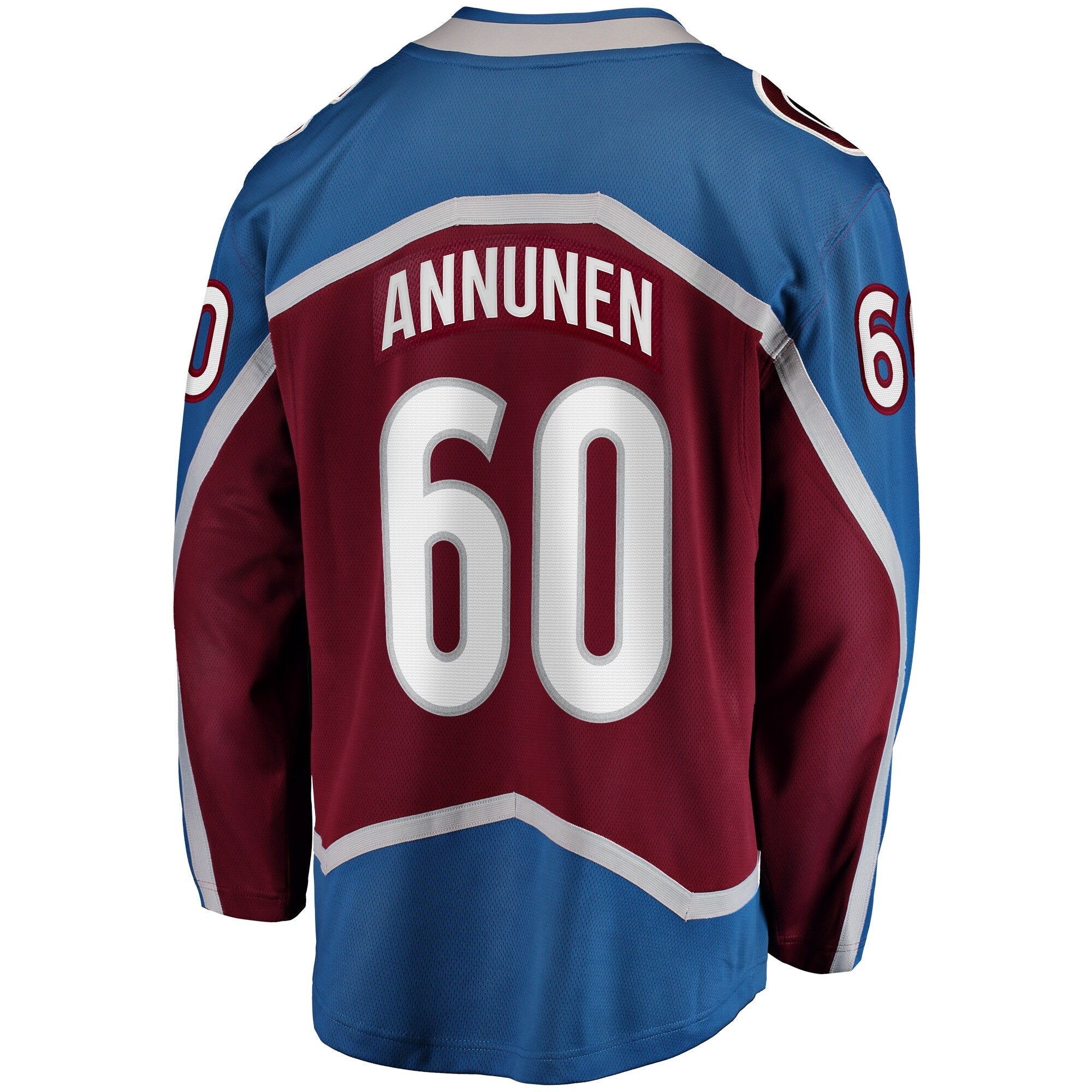 Justus Annunen Colorado Avalanche   Home Premier Breakaway  Jersey - Burgundy