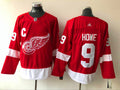 Men's Detroit Red Wings Gordie Howe #9 Red Breakaway Player Jersey1