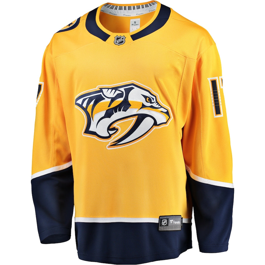 Mark Jankowski Nashville Predators   Premier Breakaway  Jersey - Gold