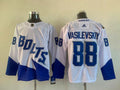 Men's Tampa Bay Lightning Andrei Vasilevskiy #88 White Player Jersey1